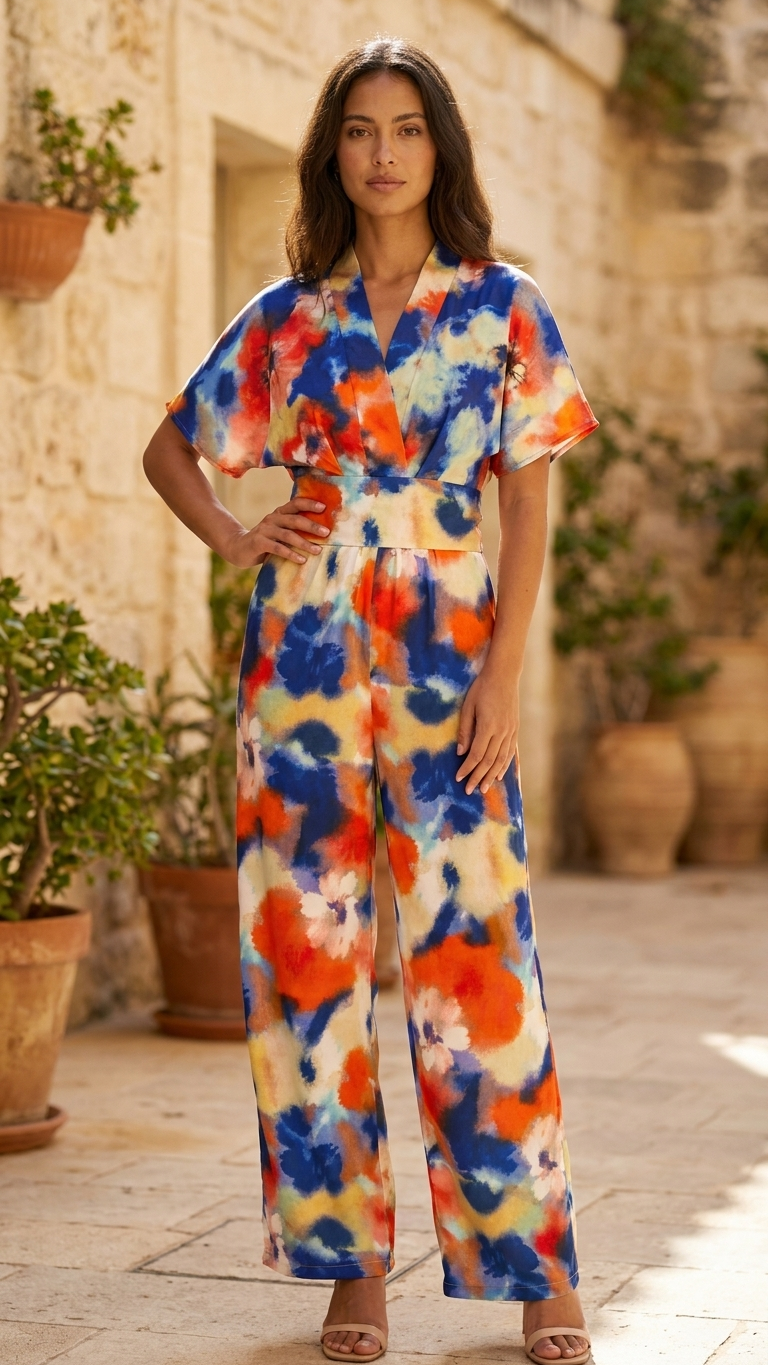 Crisia Vnotch Jumpsuit