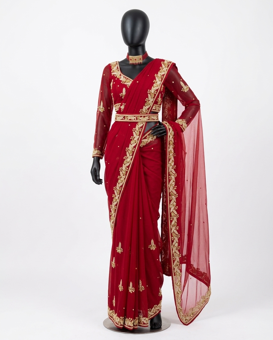 Priyadarshan Bridal Saree